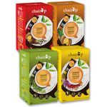 Chaizup Instant Cardamom, Ginger, Saffron and Masala Premix Tea - Karak Ready to Drink Chai with, Aromatic and Flavored Tea, Masala Tea Powder, Pack of 4 X 10 Sachets