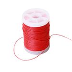 SOPOGER Bowstring Serving Thread 131 Yard Archery Bow String Serving Material Durable Nylon for Tying Peep Sight Nock Compound Bow and Traditional Recurve Bow (Red)