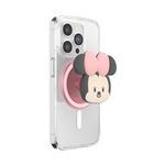 PopSockets Phone Grip with Expanding Kickstand Compatible with MagSafe, Adapter Ring Included, Phone Holder, Wireless Charging Compatible, Disney - Disney Kawaii Minnie
