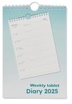 2025 A5 Tablet Calendar Week To View Wall Hanging Planner