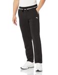 PUMA Men's Vintage Sport Sweatpant, Puma Black, Medium