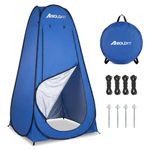 Boldfit Instant Pop-Up Privacy Tent for Camping & Travel, Waterproof Portable Changing Room, Shower & Toilet Tent with UV Protection, Foldable Outdoor Shelter for Beach, Hiking & Camping Use