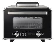 Panasonic NB-G300 FlashXpress Air Fry Pizza Oven, 20L Countertop Indoor Oven, 755°F, 12” Pizza Capacity, Pizza Air Fry Grill Bake Roast Broil, 3-Min Neapolitan Pizza, 6 Accessories Included