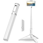 TONEOF Tripod, Cell Phone Selfie Stick, 60 Inch All-in-1 Stand with Integrated Wireless Remote, Lightweight and Portable, Extendable Tripod for 4-7 Inch iPhone and Android