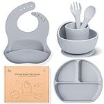 Silicone Baby Feeding Set - 6 Pack 