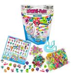 RAINBOW LOOM Bandai Collectibles Jewellery Crafts Packets Bracelet Maker Kit for Boys and Girls | Make Accessories with Loom Band Charms, Rubber, Loomi-Pals Zoo