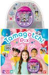 TAMAGOTCHI 42905 Bandai Pix - The Next Generation of Virtual Reality Pet with Camera, Games and Collectable Characters - Party Balloon, Dark Purple