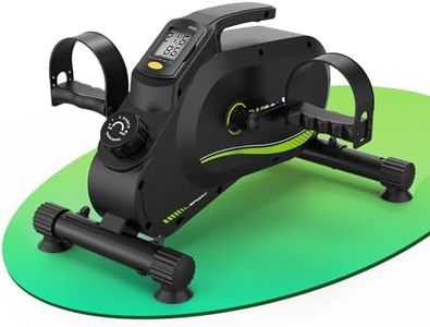 [2025 Aktualisierte]Wenoker Magnetisches Mini-Heimtrainer,Pedaltrainer,Untertisch-Fahrrad,Pedalfahrrad für Übungen zu Hause/im Büro,für Arm-/Beinübungen,mit LCD-Display,für Senioren und Arbeiter