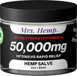 50,000 MG Hemp Extra Strength Healing Salve | Ideal for Hips, Joints, Neck, Back, Elbows, Fingers, Hands, and Knees. 100% Natural - Proudly Made in USA