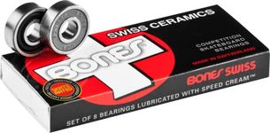 Bones Bearings Swiss Ceramics (8mm, 8 Packs)