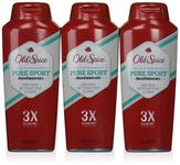 Old Spice High Endurance Pure Sport Scent Men's Body Wash 18 Fl Oz (3 Pack)