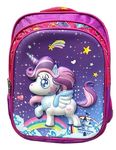 RavSo Cute Bunny Backpack with Colorful Sequins For Lightweight &Waterproof School Bag with Five Pockets, Hidden Zipper Casual Travel Bookbag for Elementary School (Cartoon, Unicorn Pink)