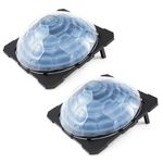 Toolsempire Solar Pool Heater, Outdoor Dome Swimming Pool Heater with Rotatable Hose Connectors & Foldable Legs, Solar Warmer Equipment for In-ground & Above Ground Pools