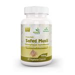 Ayushya Safed Musli Capsule , 60 Capsules, Natural