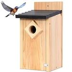 Wood Blue Bird House, Waterproof Bl