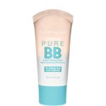 Maybelline Dream Pure Skin Clearing BB Cream, 8-in-1 Skin Perfecting Beauty Balm, Sheer Tint Coverage, Oil-Free, Light, 30 ml