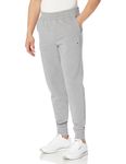 Champion Men's Sueded Fleece Jogger Sweatpants, Oxford Gray, Large