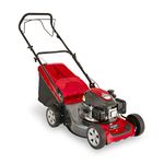 Mountfield SP46 Petrol Lawnmower, Self-Propelled, 46 cm Cutting Width, 139 cc ST140 Autochoke Petrol Engine, Up to 500 m², Includes 60 Litre Grass Collector