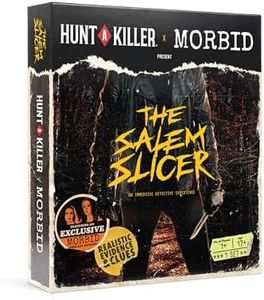 Hunt A Killer x Morbid: The Salem Slicer - Murder Mystery Game for Adults | A Halloween Party Pick: True Crime Detective Board Game with Realistic Evidence & Exclusive Podcast, Ages 17+
