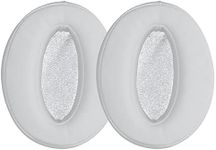 kwmobile Ear Pads Compatible with Sennheiser HD450BT / HD350BT Earpads - 2x Replacement for Headphones - White