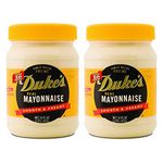 Duke's Real Mayonnaise Smooth & Creamy 2-16 fl oz Jars by Duke's [Foods]