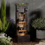 Bumilgar 40.9" H Modern Outdoor Wat