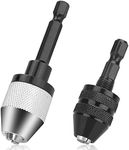 Fixinus 2 Pieces Keyless Drill Chuc