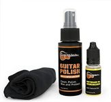 Guitar Cleaning, Polish and Oil Care Kit - Guitar Oil and Cleaner for Body and Fretboard Fingerboard - Cleans, Polishes, and Protects