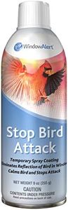 WindowAlert Stop Bird Attack (9oz) - Temporary Spray Coating Eliminates Reflection of Bird in Window - Made in The USA
