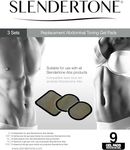 Slendertone Replacement Gel Pads for All Slendertone Ab Belts - 3 Sets (9 Gel Pads)