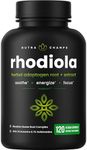 NutraChamps Rhodiola Rosea Capsules [120] Rosavin Plus Salidrosides | Rhodiola Rosea Extract Supplement | 300mg Vegan Pills | Rhodiola for Energy, Stress Relief, Mood Support and Focus