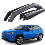 Goodyear Shatterproof in-Channel Window Deflectors for Toyota RAV4 2019-2024, Rain Guards, Window Visors for Cars, Vent Deflector, Car Accessories, 4 pcs - GY007771