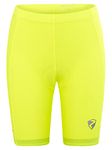 Ziener Nimo X-Function Tights/Cycling Shorts-Mountain Road Bike-Breathable, Quick-Drying, Padded, Poison Yellow, 140 (EU)