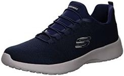 Skechers Dynamight Men's Trainers Dark Blue Track Shoe, Navy, 10 UK