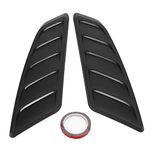 Fydun 2014 Hood Vents 2Pcs Car Auto Modification Hood Bonnet Vent Cover Fit For Ford 2015-2017