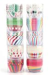 Tosnail 1000 Pack Paper Baking Cups Cupcake Liners Muffin Liner - Assorted 10 Styles