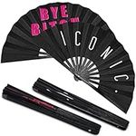 Amyhill Rave Fan 2 Packs Black Larg