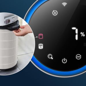 Philips 3000i Air Purifier – Grey, HEPA Filter, Large Room