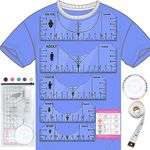 Tshirt Ruler Guide for Vinyl Alignm