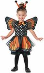 Seasons Beautiful Butterfly Pretend Play Costume Orange