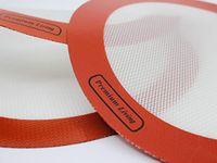 Round Silicone Baking mat for Cakes, Pastry, pies, 0.75 MM Thick, Reusable Baking Liner, Non-Stick, Easy Clean, FDA Approved, Professional Grade…