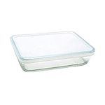 Pyrex Dish with Plastic Lid - Rectangular 1.5L - 242P000/6146