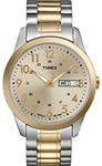 Timex Men's Dress Timex Style Collection Gold Dial Quartz Watch (Model: TW2P67400GP)