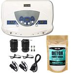 Cell Spa, Dual Ionic Ion Detox Aqua Foot Spa Chi Cleanse Machine with Mp3 Music Players (EUCALYPTUS)