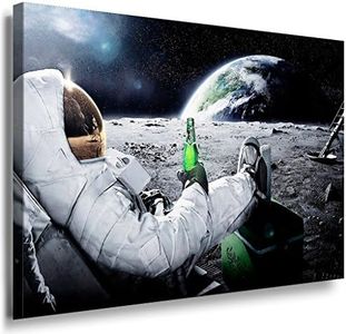 Kosmos Lienzo LaraArt Imágenes Multicolor Mural 80 x 60 cm