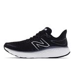 New Balance Men's Fresh Foam X 1080 V12 Running Shoe, Black/Thunder/White, 10 UK