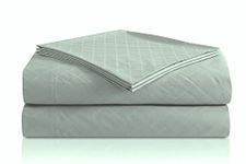 Natural Comfort Premier Hotel Select Sheet Set, California King, Diamond/Silver Sage