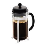 Bodum CAFFETTIERA Coffee Maker, Black, 8 Cup