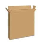 YNK Corrugated Carton Box for A4 Size Photo Frame Packing Storing Moving 3 ply size-9.50 X 1.50 X 12.50 Inch - Pack of 25