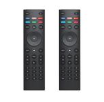 【Pack of 2】 Replacement Remote for Vizio Smart TV, Compatible with All Vizio TVs D-Series E-Series M-Series V-Series P-Series SmartCast HD 4K VIZIO Smart TVs